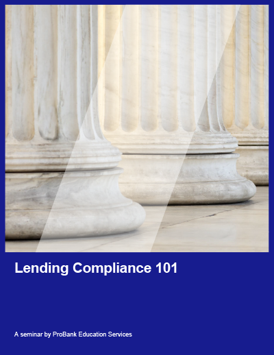 Lending Compliance 101 Manual