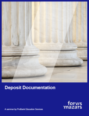 Deposit Documentation