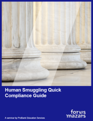Human Smuggling Quick Compliance Guide