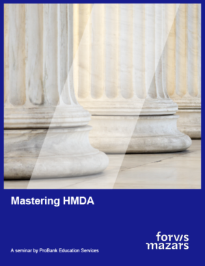 Mastering HMDA