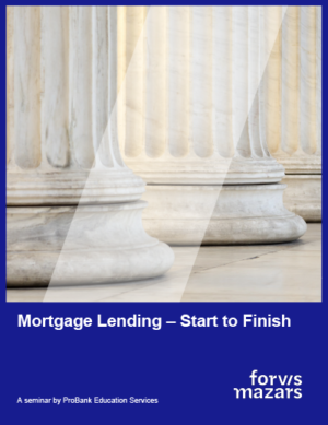 Mortgage Lending Start to Finish