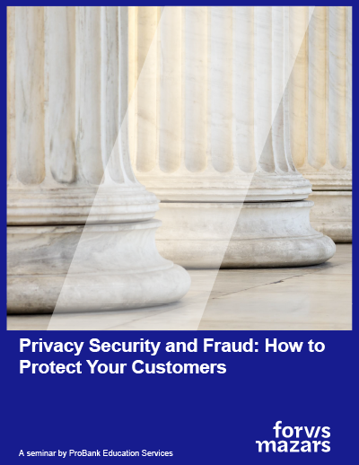 Privacy Security and Fraud